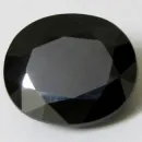 black Andradite Garnet stone