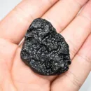 Black Tektite stone